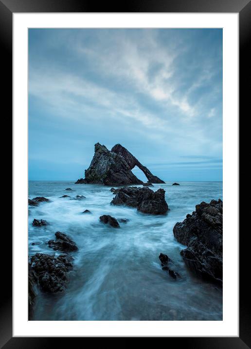 Bow Fiddle Rock Framed Mounted Print by Robbie Spencer