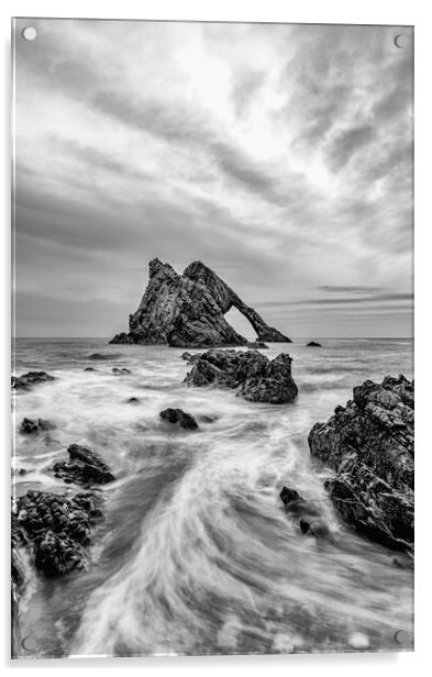 Bow Fiddle Rock Acrylic by Robbie Spencer