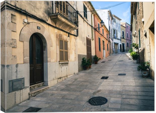 Old town alcudia Canvas Print by Jason Thompson