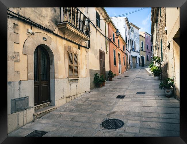 Old town alcudia Framed Print by Jason Thompson