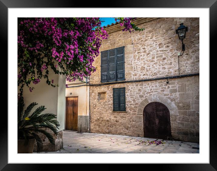 old town alcudia Framed Mounted Print by Jason Thompson