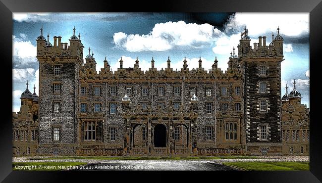 Floors Castle (Digital Image) Framed Print by Kevin Maughan