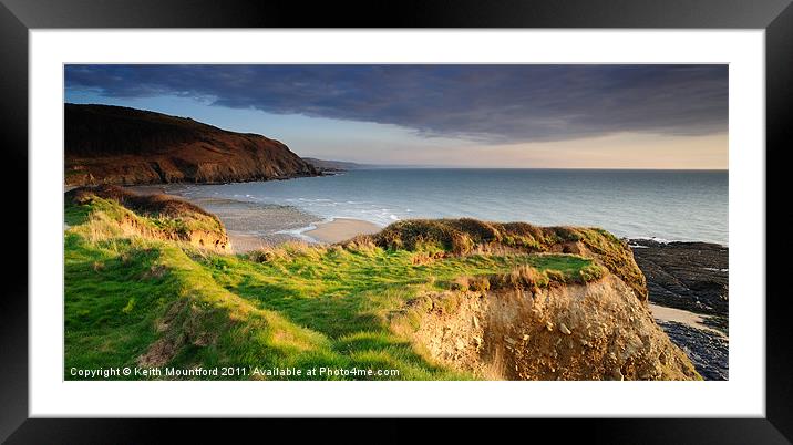 Day's End Framed Mounted Print by Keith Mountford
