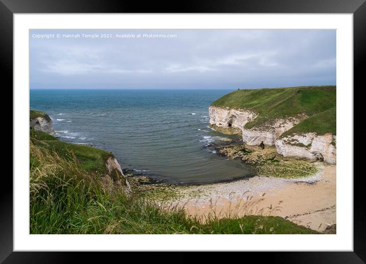 Flamborough Head Framed Mounted Print by Hannah Temple