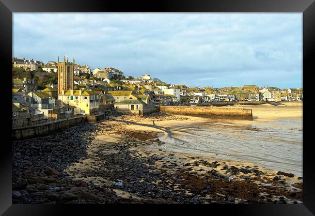 St. Ives, Cornwall. Framed Print by Peter Bolton
