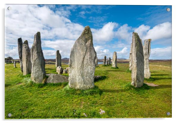 Calanais standing stone circle, Callanish, Isle of Lewis Acrylic by Photimageon UK