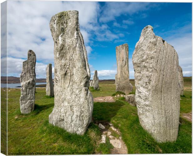 Calanais Standing Stones, Callanish, Isle of Lewis Canvas Print by Photimageon UK