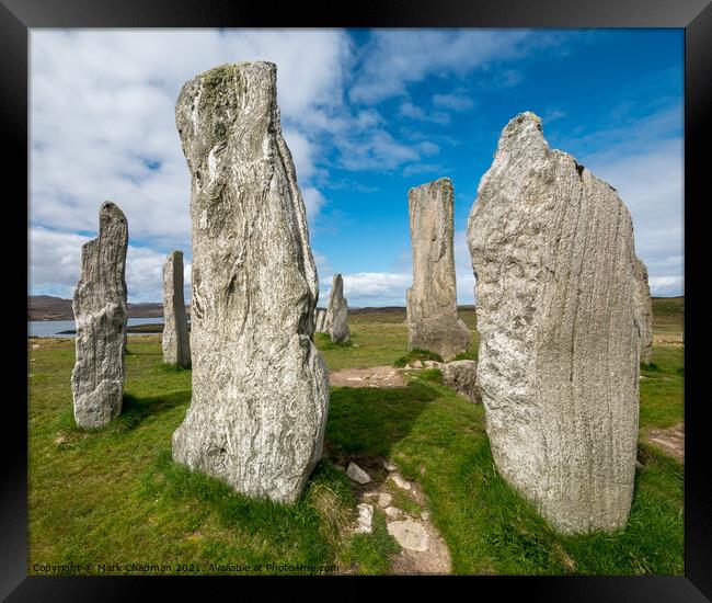 Calanais Standing Stones, Callanish, Isle of Lewis Framed Print by Photimageon UK