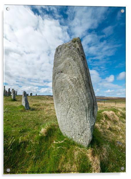 Calanais Standing Stones, Isle of Lewis Acrylic by Photimageon UK