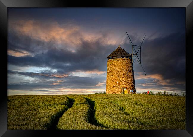 St Monan's Windmill Framed Print by Alan Sinclair