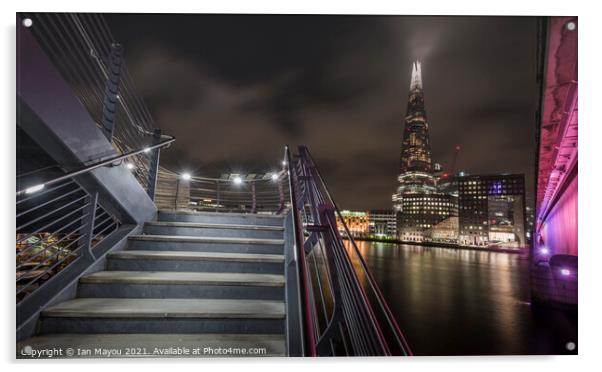 The Shard Of London Acrylic by Ian Mayou