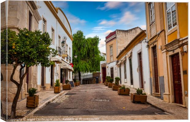 Loule Portugal Canvas Print by Wight Landscapes