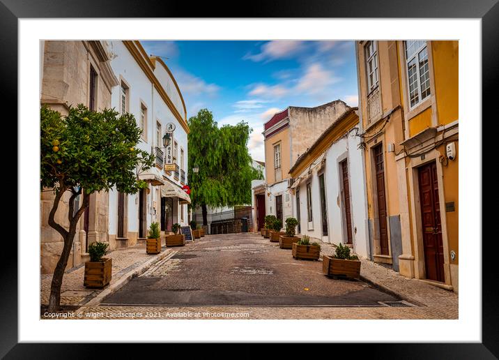 Loule Portugal Framed Mounted Print by Wight Landscapes