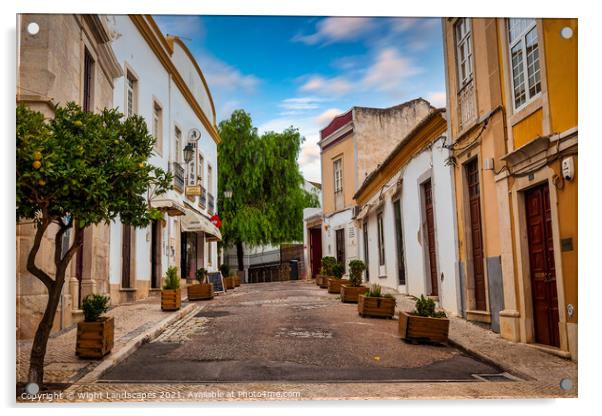 Loule Portugal Acrylic by Wight Landscapes