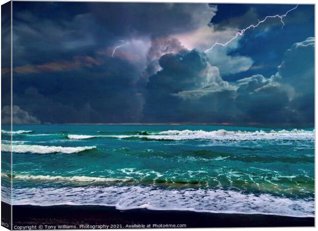 Storm a brewing Canvas Print by Tony Williams. Photography email tony-williams53@sky.com