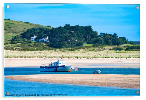 Daymer bay cornwall Acrylic by Kevin Britland