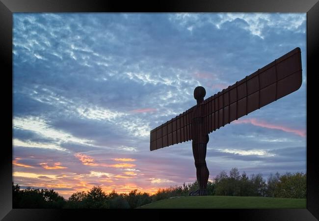 Angel of the North, Gateshead Framed Print by Rob Cole
