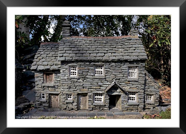 Model Village Cumbria UK Framed Mounted Print by Raymond Evans