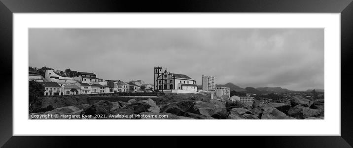 Church of Sao Roque Framed Mounted Print by Margaret Ryan