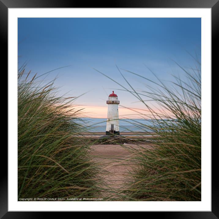  The secret lighthouse 606 Framed Mounted Print by PHILIP CHALK