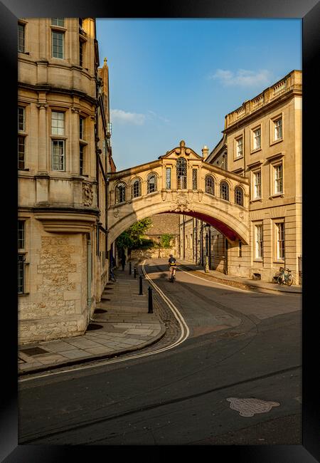 Bridge of Sighs, Oxford Framed Print by John Hall