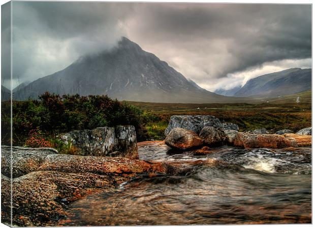 The Buachaille Etive Mor Canvas Print by Aj’s Images