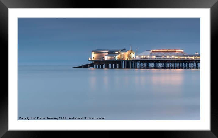 Cromer pier Framed Mounted Print by Daniel Sweeney