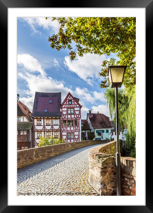 GERMANY Idyllic Old Town in Ulm Framed Mounted Print by Melanie Viola