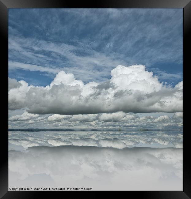 Mr Blue Sky Framed Print by Iain Mavin