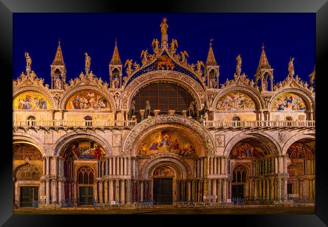 Basilica di San Marco Framed Print by Chris Lord