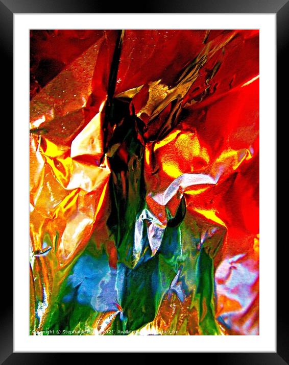 Abstract 2021 189 Framed Mounted Print by Stephanie Moore