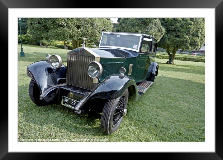 Rolls Royce Silver Ghost  Framed Mounted Print by Raymond Evans