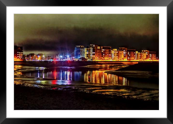 Sovereign Harbour Reach Framed Mounted Print by Gareth Parkes