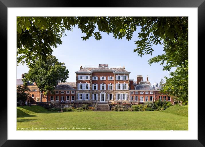 York House Framed Mounted Print by Jim Monk