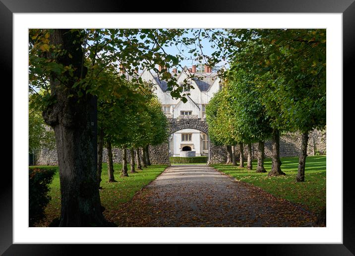 St Fagans Castle  Framed Mounted Print by Richard Downs