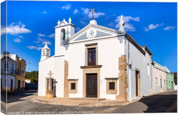 Hermitage of Our Lady of Pé da Cruz Canvas Print by Wight Landscapes