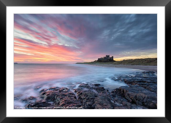 glowing Framed Mounted Print by stephen cooper
