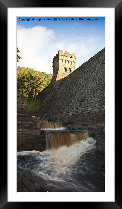 Howden Dam Framed Mounted Print by Nigel Hatton
