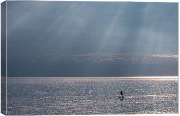 Serene Solitude Canvas Print by Malcolm McHugh