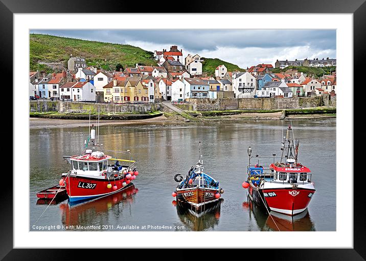 Ready To Sail. Framed Mounted Print by Keith Mountford