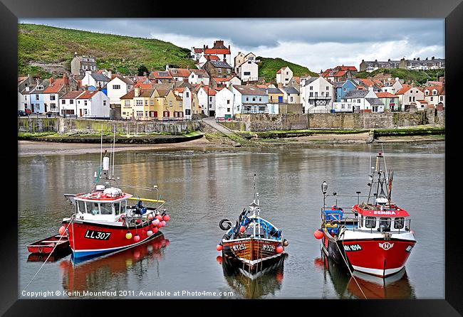 Ready To Sail. Framed Print by Keith Mountford