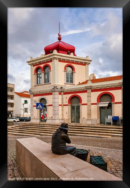 The Street Seller Framed Print by Wight Landscapes