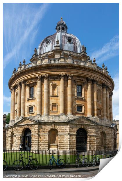 The Bodleian Library Print by Kevin Hellon