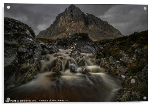 Glencoe, Highlands, Scotland. Acrylic by Scotland's Scenery