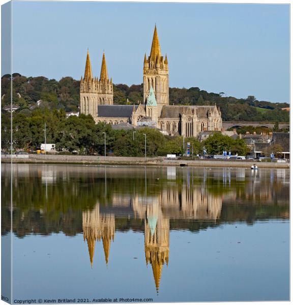 Truro cathedral Canvas Print by Kevin Britland