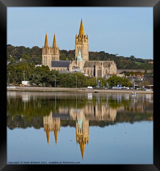 Truro cathedral Framed Print by Kevin Britland