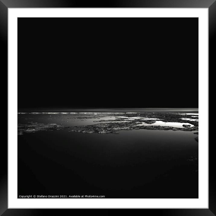 Lunar II (2011) Framed Mounted Print by Stefano Orazzini