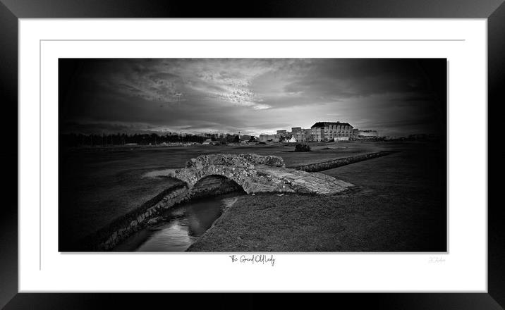 The Grand Old Lady. St Andrews golf course, Scotland Framed Mounted Print by JC studios LRPS ARPS