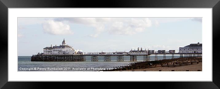 Eastbourne Pier Framed Mounted Print by Elouera Photography