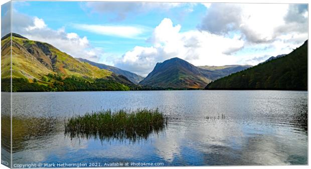 Buttermere and Fleetwith Pike Canvas Print by Mark Hetherington